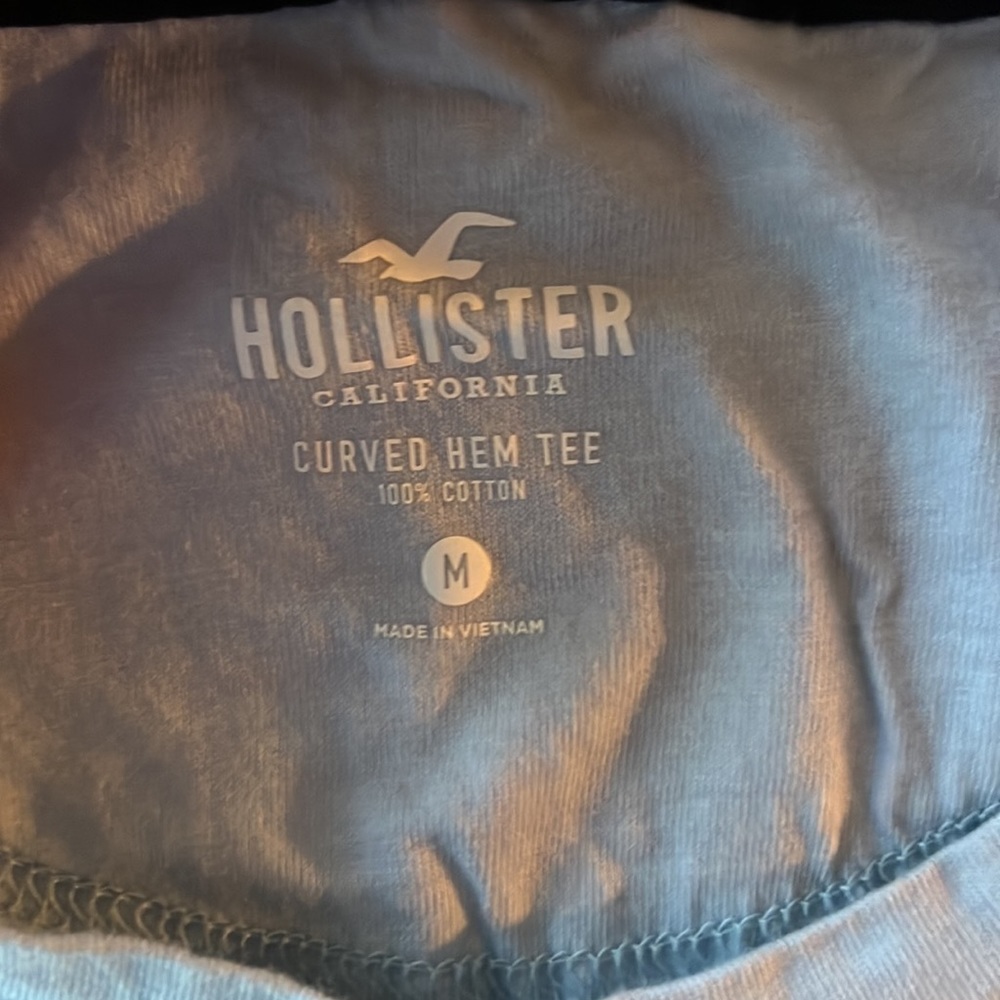 Hollister Palm Tree Graphic T-Shirt Men's Size Medium - Picture 3 of 3